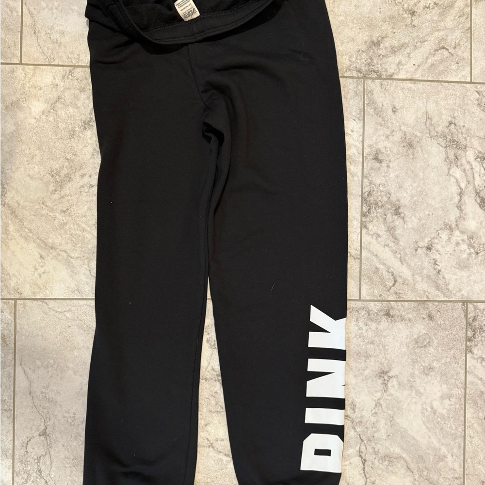 PINK Victoria's Secret Black womens  Leggings